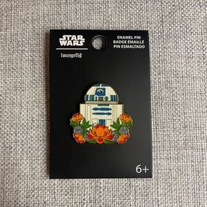 Loungefly Star Wars R2-D2 Floral Enamel Pin